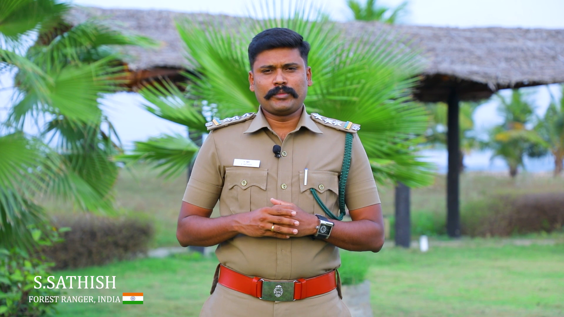 Sathish Sundaram (India) - 2021 International Ranger Award Winner