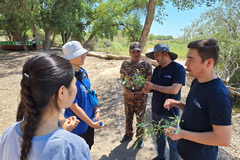 Discussions in Karakalpakstan, Uzbekistan