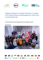 Regional Gender Dialogue report cover page