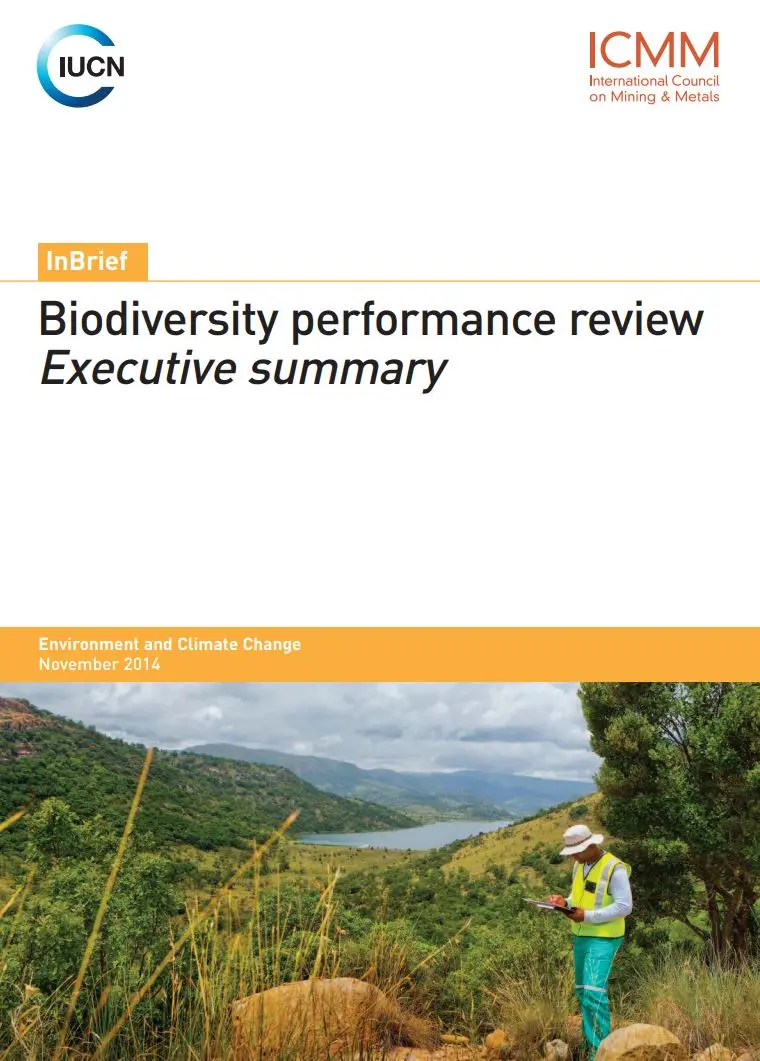 Biodiversity performance review Executive summary