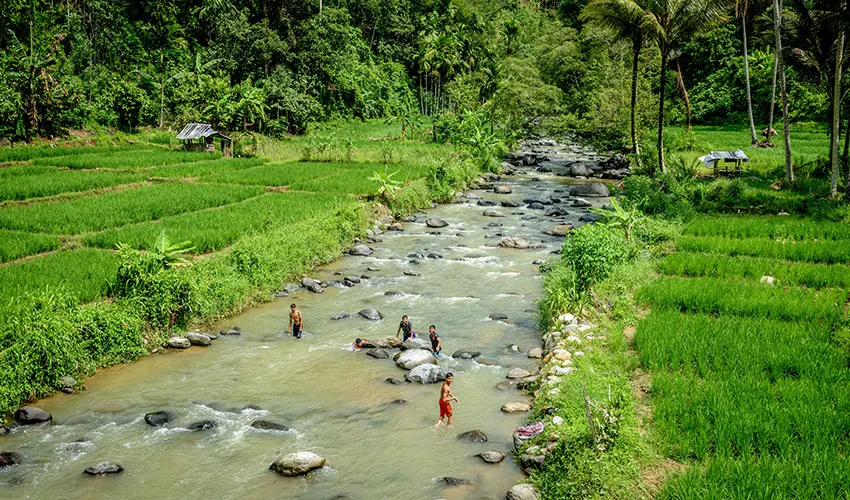 Aek Mais river, North Sumatra