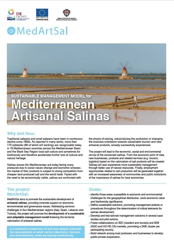 Mediterranean Artisanal Salinas pic