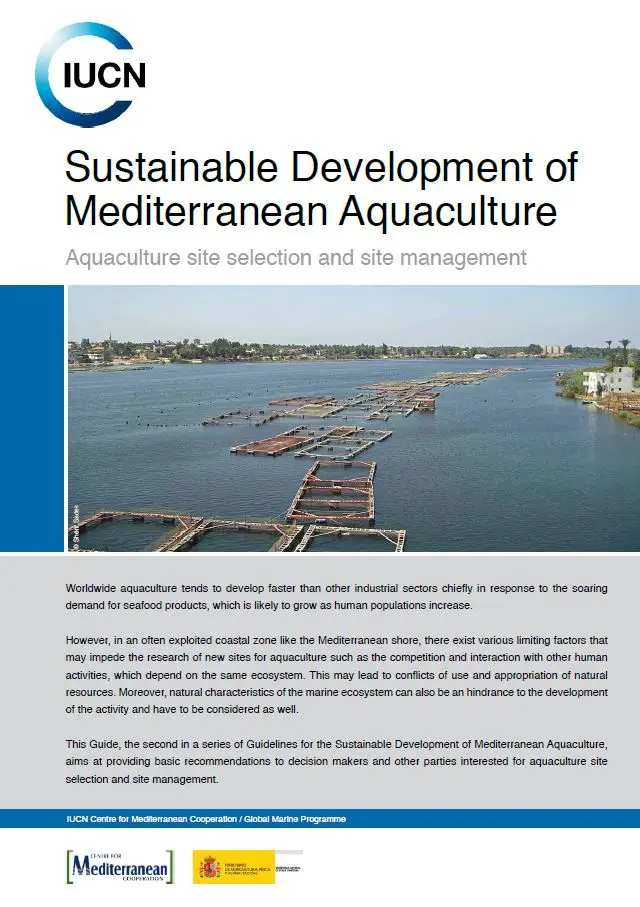 sustainable Development of Mediterranean Aquaculture