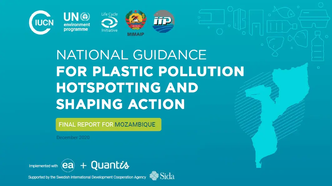 MARPLASTICCs Mozambique National Plastic Pollution Hotspotting Report and data cover image