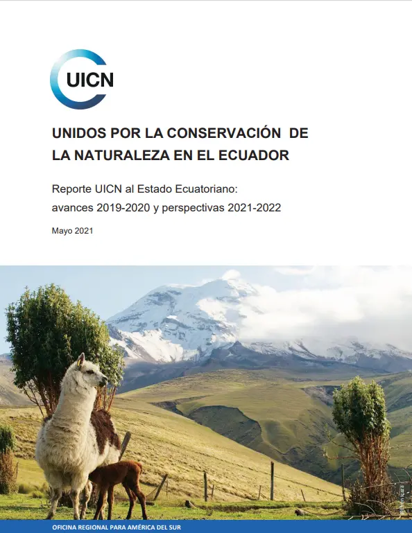 Reporte UICN a Ecuador 2019-2020