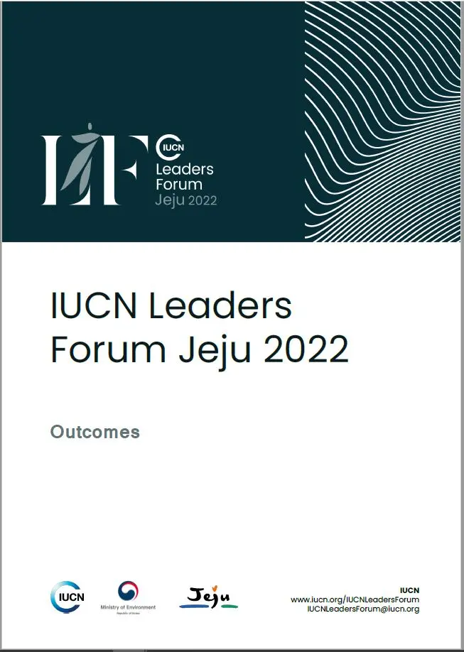 IUCN Leaders Forum outcomes thumbnail