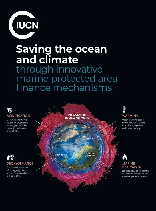IUCN UNFCCC Ocean brochure cover image