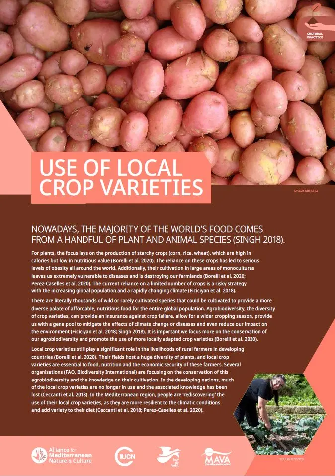 Practice Use of Local Crop Varieties cover