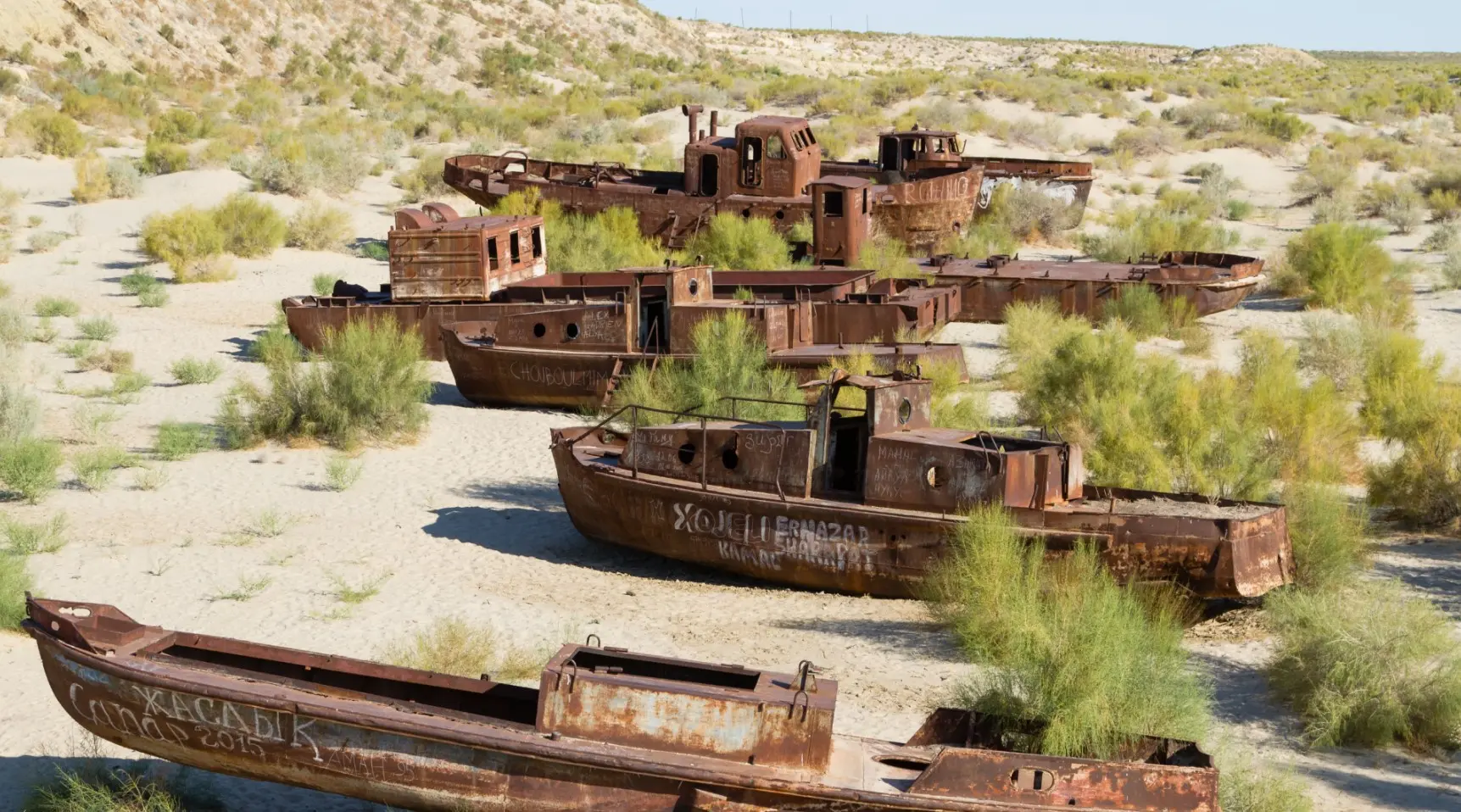 The Aral Sea, Uzbekistan