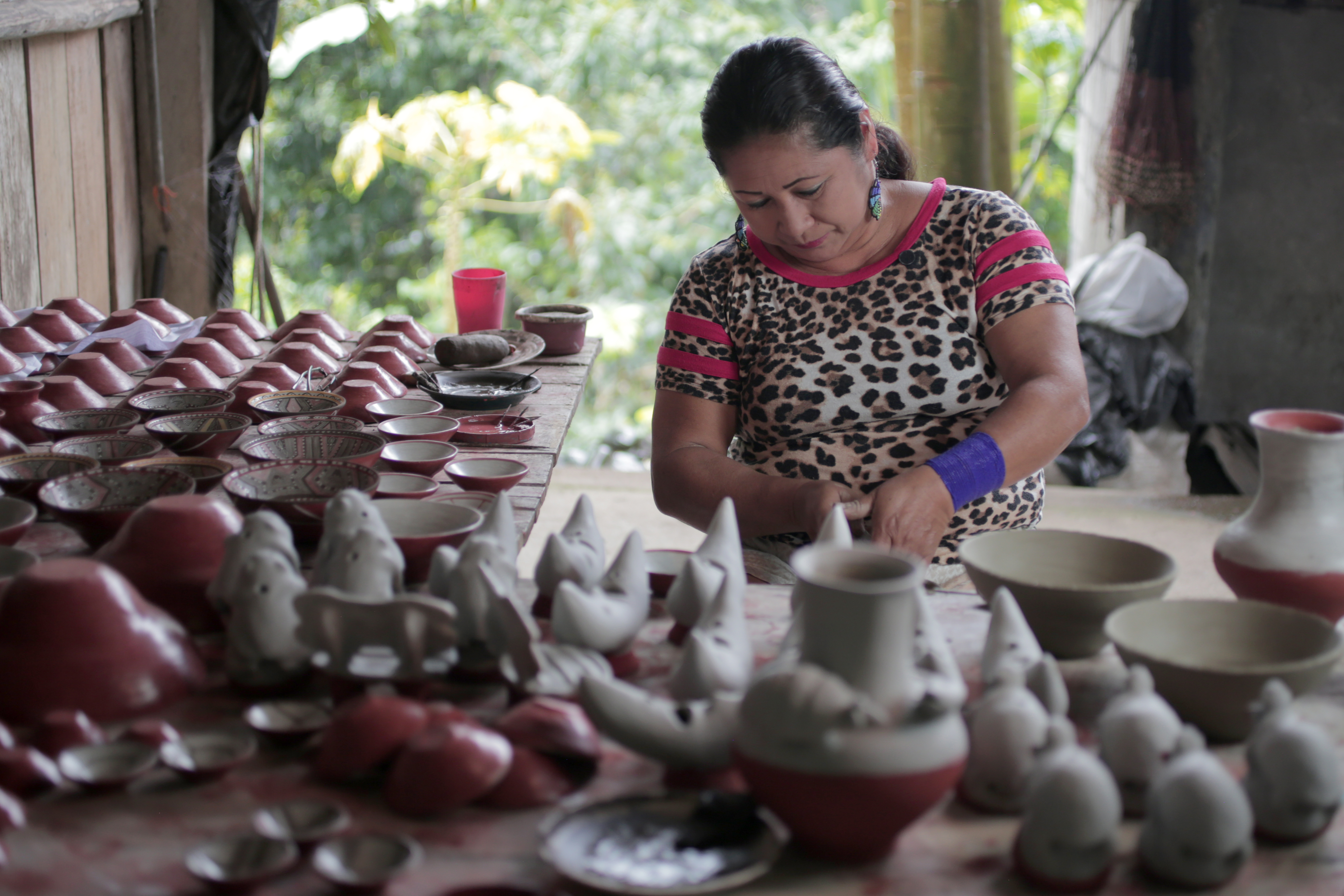 Ceramistas Kichwa, Pastaza, Ecuador