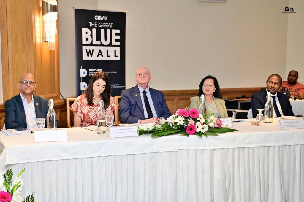high table at the Mauritius IslandPlas workshop