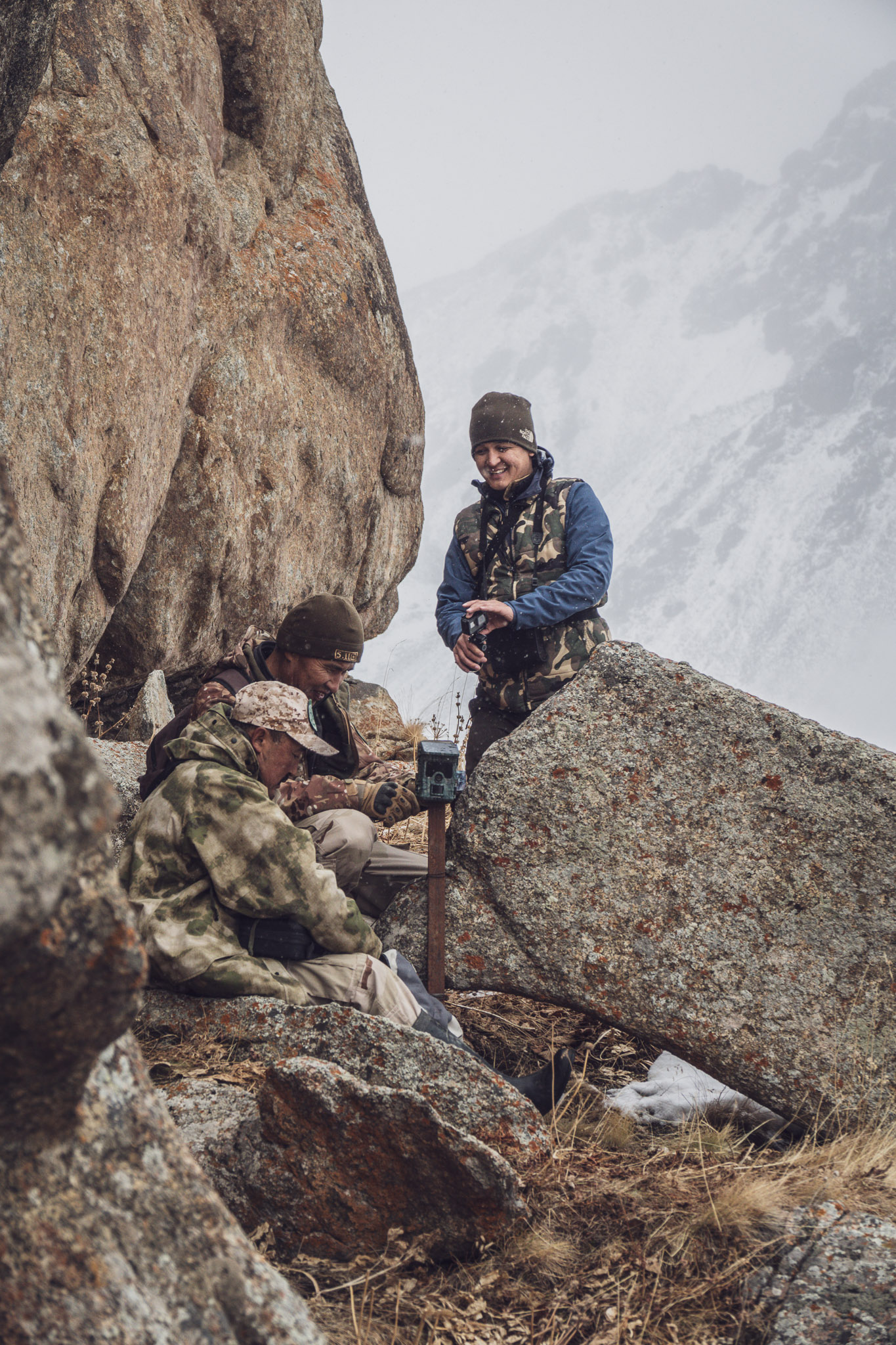 Kyrgyzstan fieldwork, Camp Alatoo