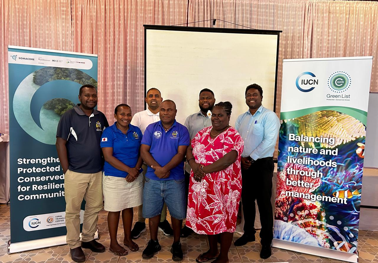 Group photo of participants of Green List workshop in Solomon Islands