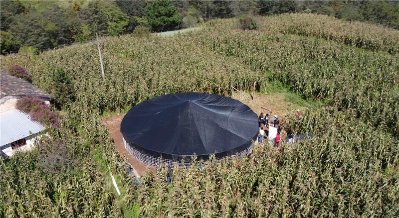 Cosecha de agua bajo el sistema keyline