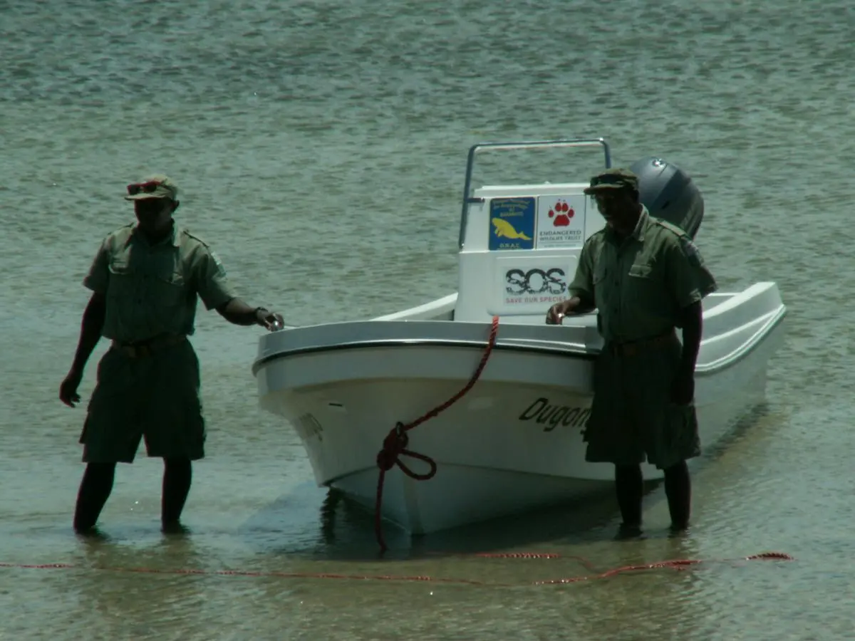 Dugongo Patrol Boat purchased using SOS funding