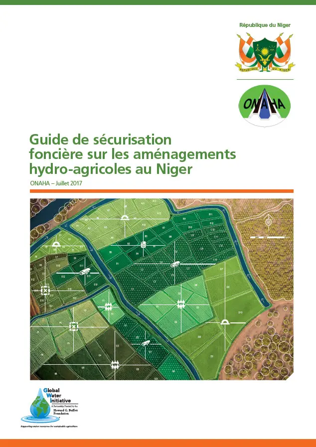 Couverture guide sécurisation foncière Niger