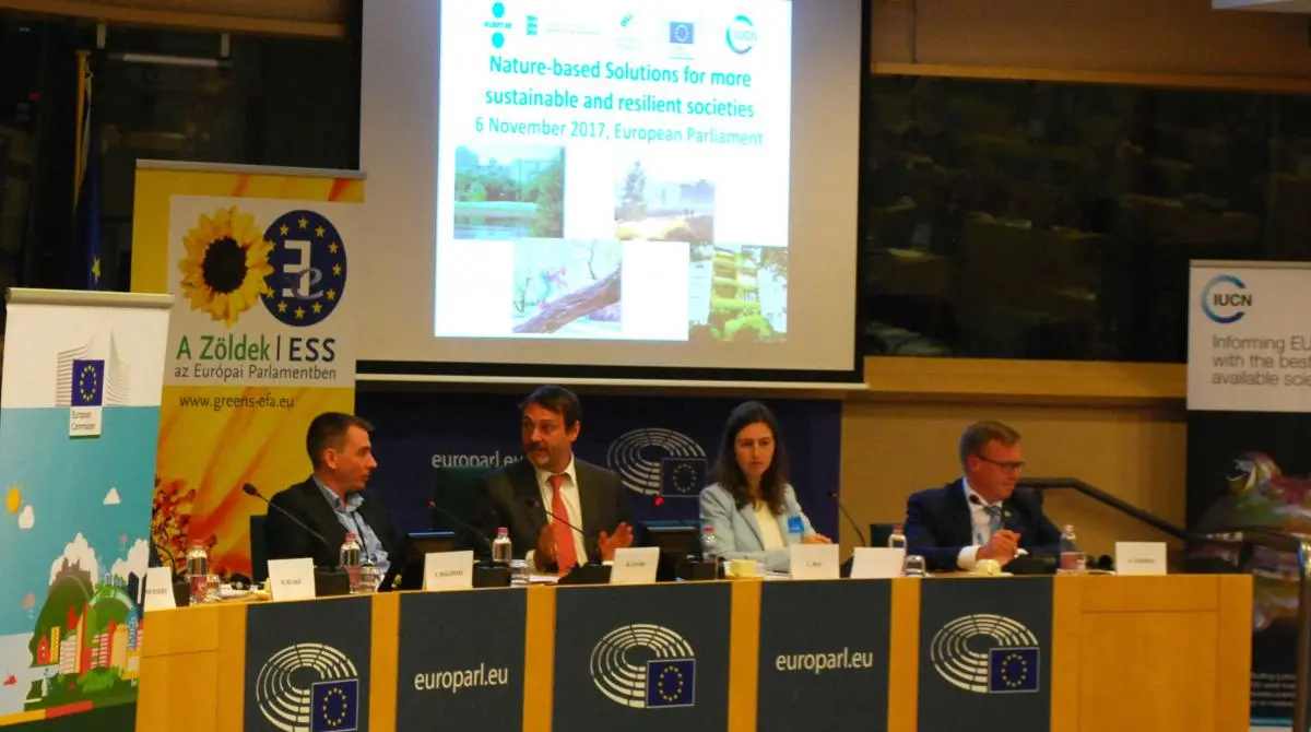 Nature-based Solution event in the European Parliament, 6 November 2017
