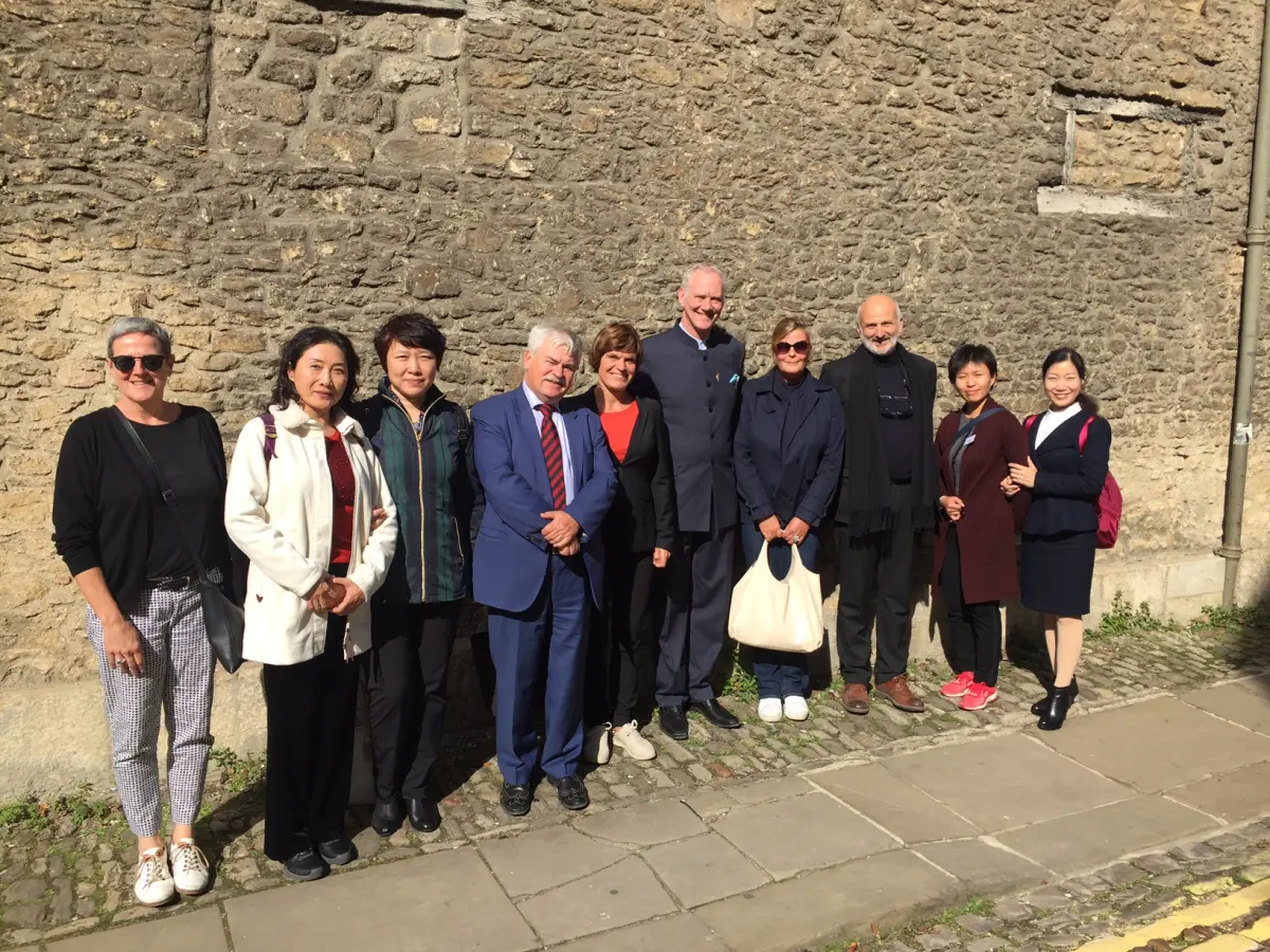 EUFJE Participants gathered at Oxford University