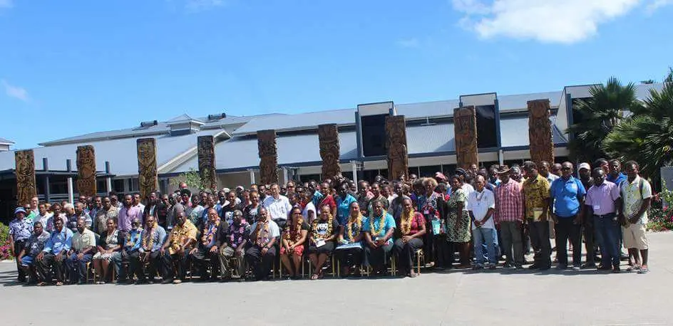 Participants of the National Resource Management Symposium in Honiara