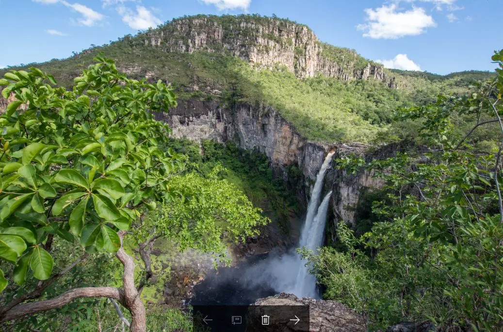 Waterfalls Parque Nacional Chapada dos Veadeiros