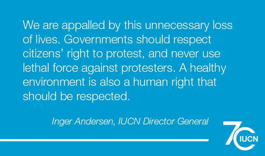IUCN expresses shock at shooting of 11 environmental protesters in south India