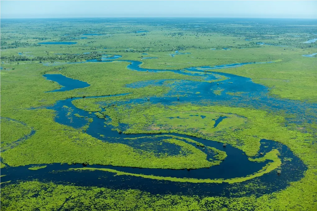 RPPN Sesc Pantanal aerial view