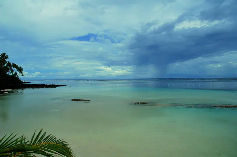 Locally managed marine protected area, Lefaga Bay, Upolu island, Samoa