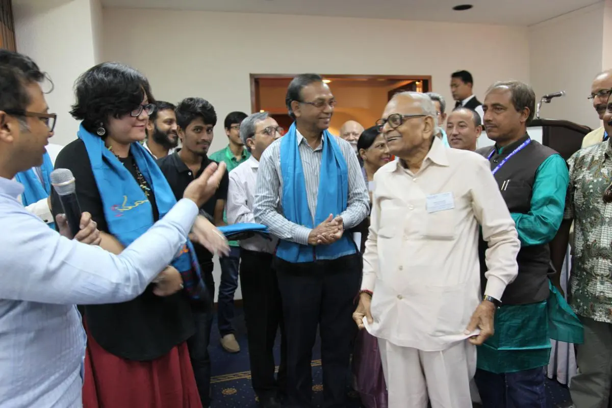 Sonam Choden, Senior Forestry Officer and Ramsar Focal Point for the Department of Forests and Park Services, Bhutan; Ishtiaq Uddin Ahmad, Country Representative for IUCN Bangladesh; and P. P. Shrivastav, former Chief Secretary of the State of Goa and Tru