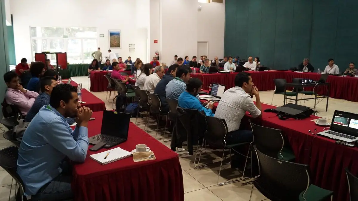 Especialistas de México, Colombia y Brasil se reunieron en la ciudad de Guadalajara, Jalisco, en el mes de junio, con la finalidad de compartir experiencias en el uso de sensores remotos y sistemas de información geográfica 