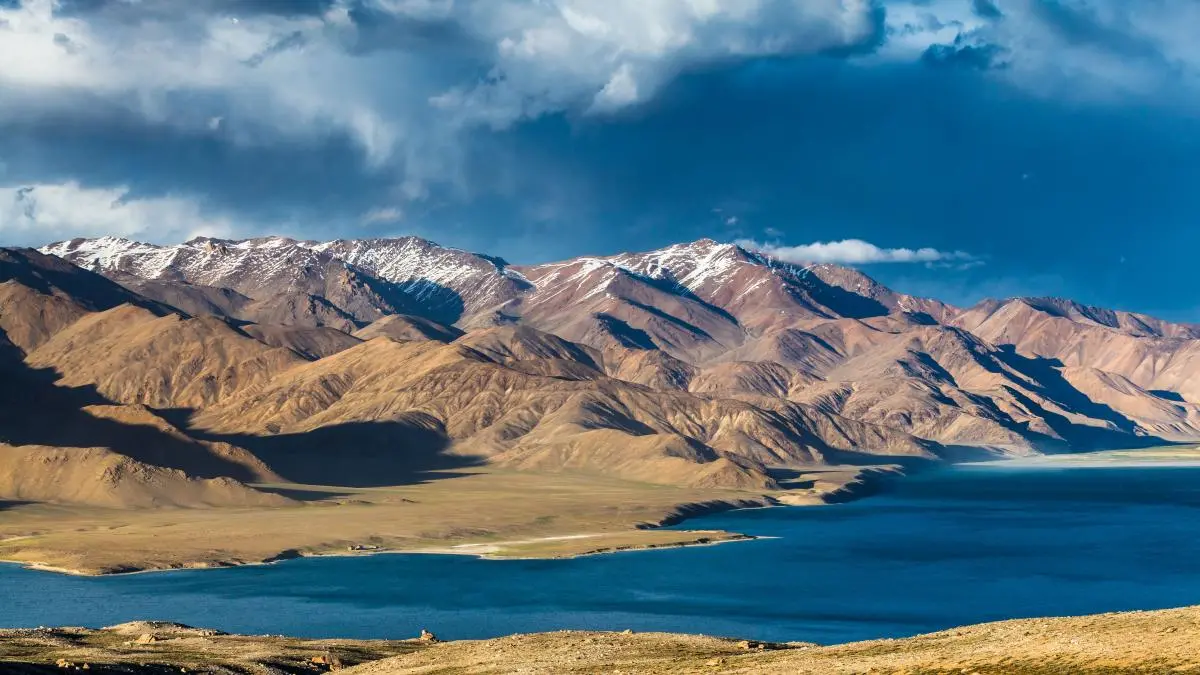 Yashikul Lake in Pamir in Tajikistan  