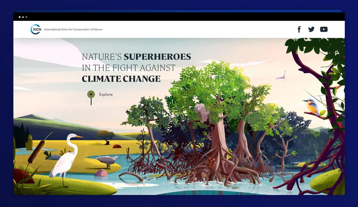 Blue Carbon ecosystems actions and projects microsite