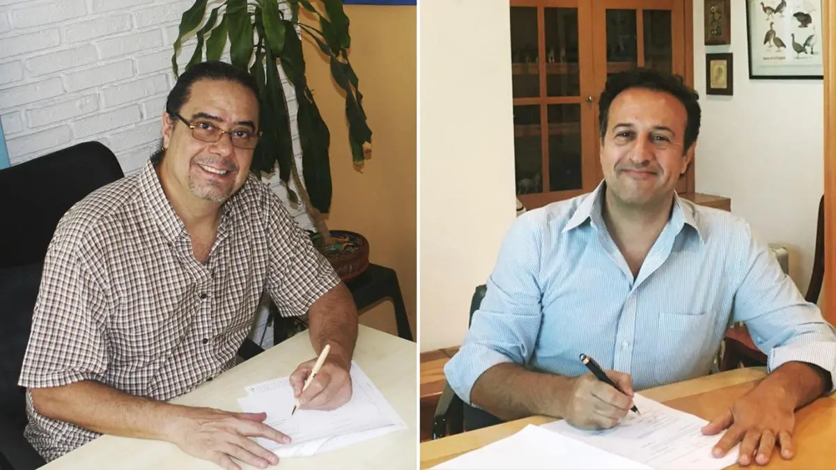 Sign of agreement between IUCN SSC and Fundación Temaikèn