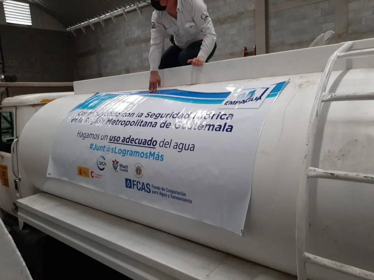 campaña para el suministro de agua potable en zonas vulnerables del Municipio de Guatemala