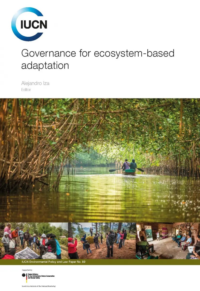 EPLP 89_Governance for ecosystem-based adaptation_book cover  