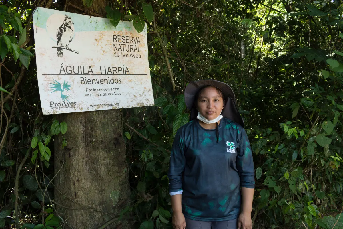 Ninfa Estella Carianil (Colombia) - 2021 International Ranger Award Winner