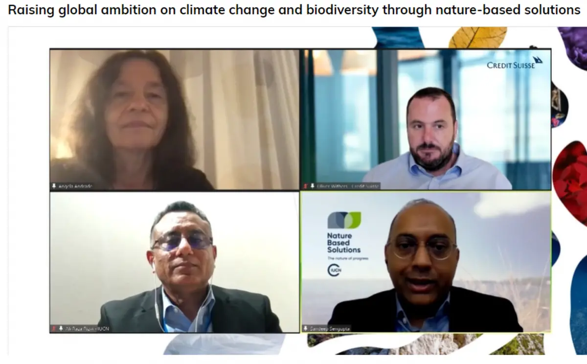 Sesión sobre Soluciones basadas en la Naturaleza: aumentando la ambición global en cambio climático y biodiversidad