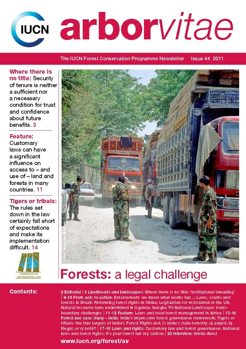 arborvitae Issue 44 - Forests: a legal challenge