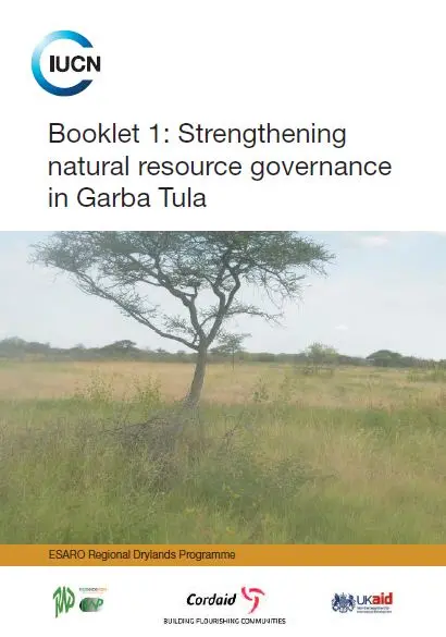 Booklet 1: Strengthening natural resource governance in Garba Tula