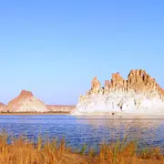 Chad - Ounianga-Serir - Formations de grès Lac Teli