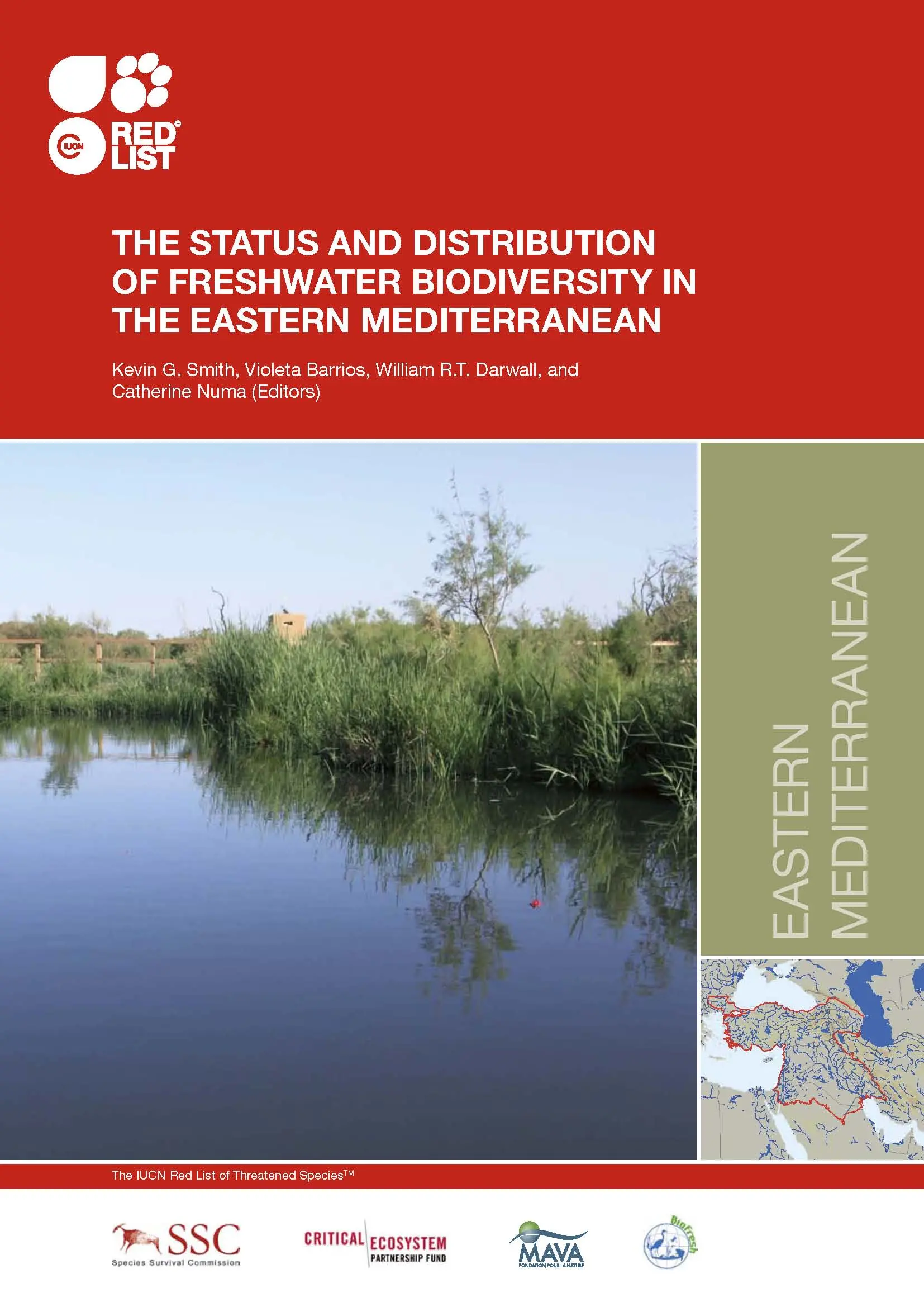 Cover page: The Status and Distribution of Freshwater Biodiversity in the Eastern Mediterranean