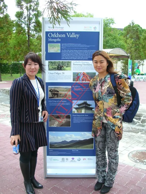 World Heritage Sites exhibition at the the Go4BioDiv International Youth Forum during the Convention on Biological Diversity conference, October 2011, Japan.