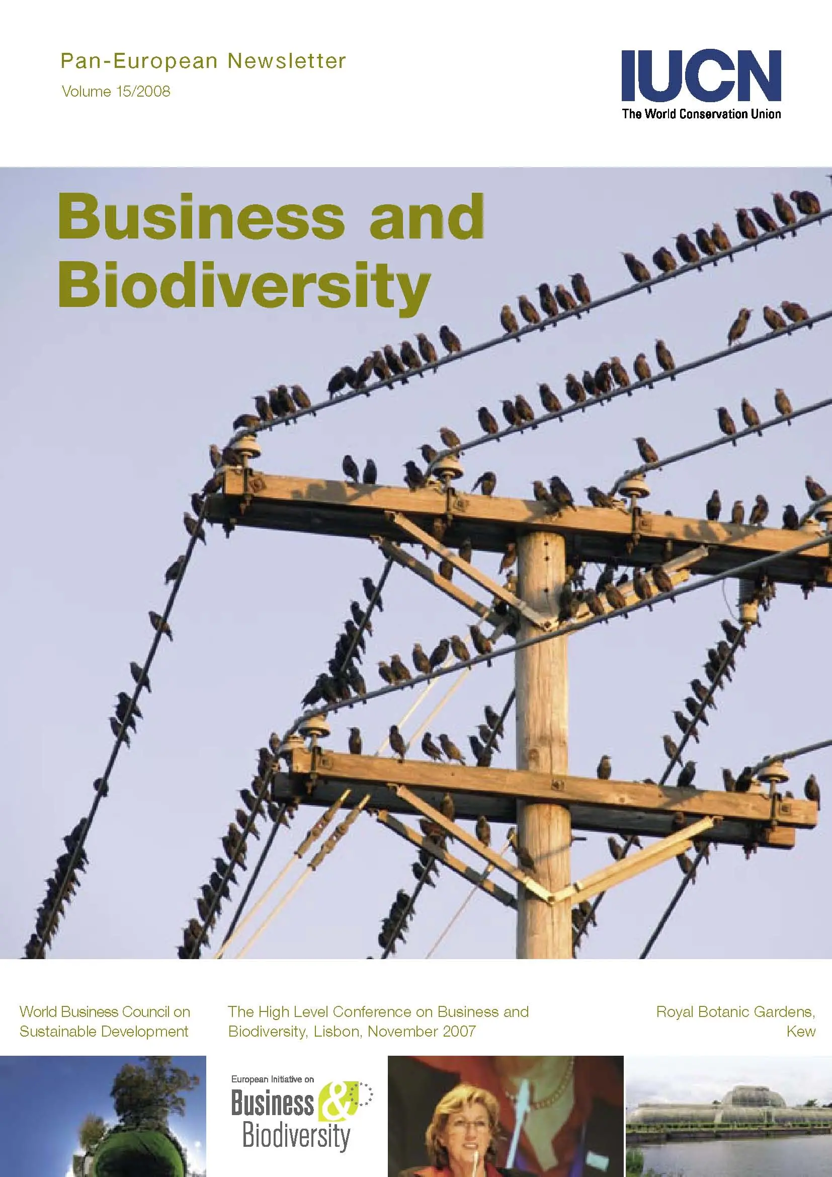IUCN Pan-European Newsletter 15: Business and Biodiversity