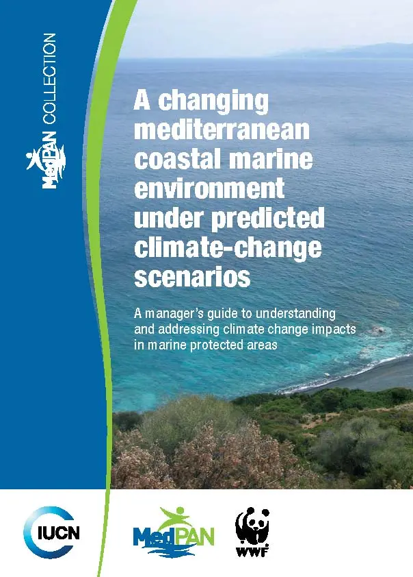 A changing Mediterranean coastal marine environment under predicted climate-change scenarios