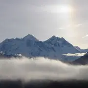Mt. Everest range view from Mt. Amadablam.