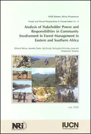 Analysis of Stakeholder Power and Responsibilities in Community Involvement in Forest Management in Eastern and Southern Africa