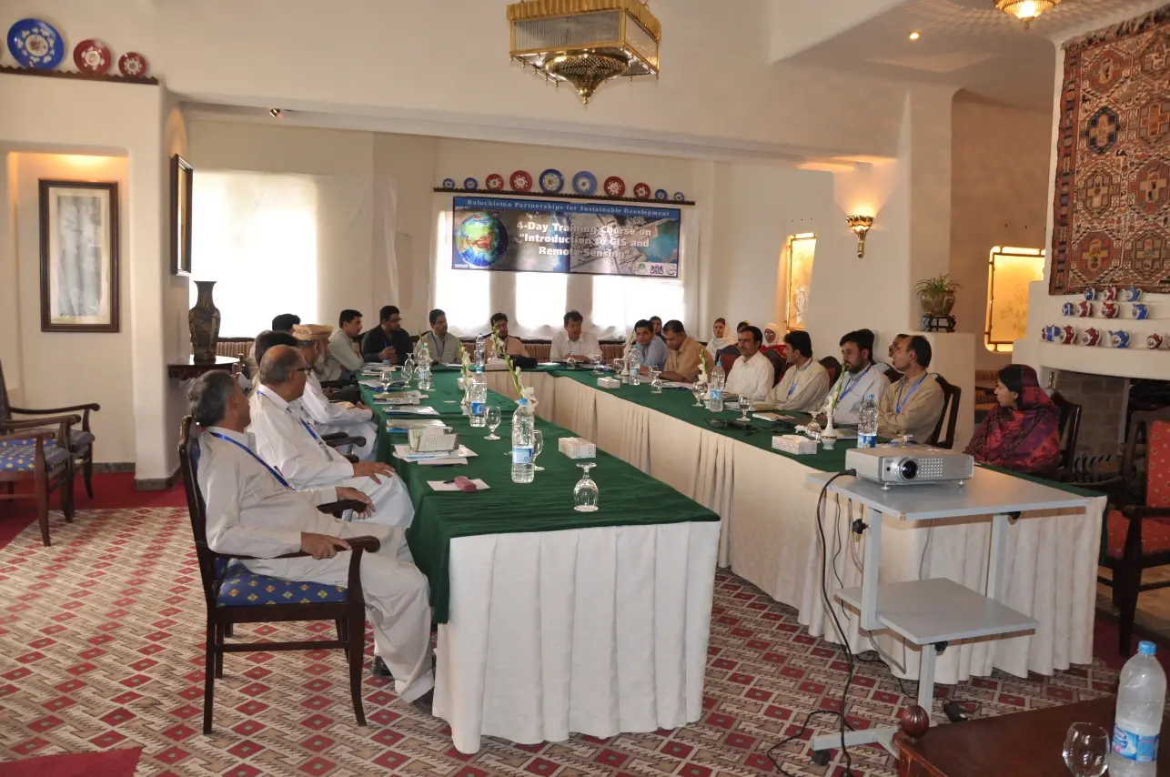 Geographical Information System (GIS)  training at Quetta