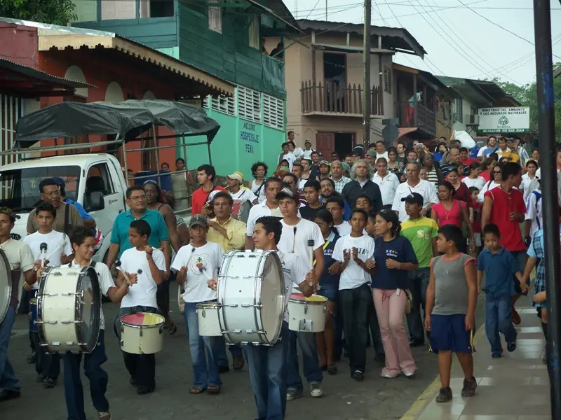 San Carlos de Nicaragua recibió a la Orquesta del Río Infinito con alegría y sabor