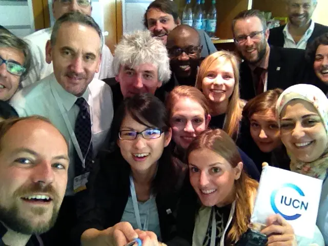 IUCN delegation to the 39th World Heritage Committee meeting